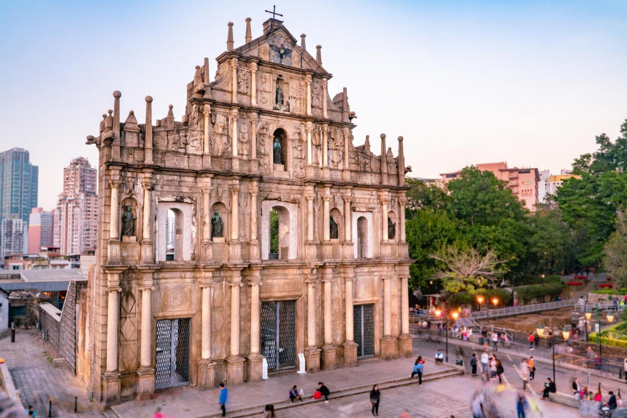 فندق كراون بلازا ماكاو المظهر الخارجي الصورة The Ruins of St. Paul's